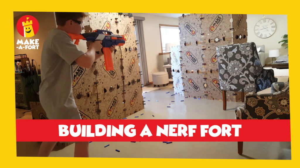 Construire un fort Nerf Make-A-Fort