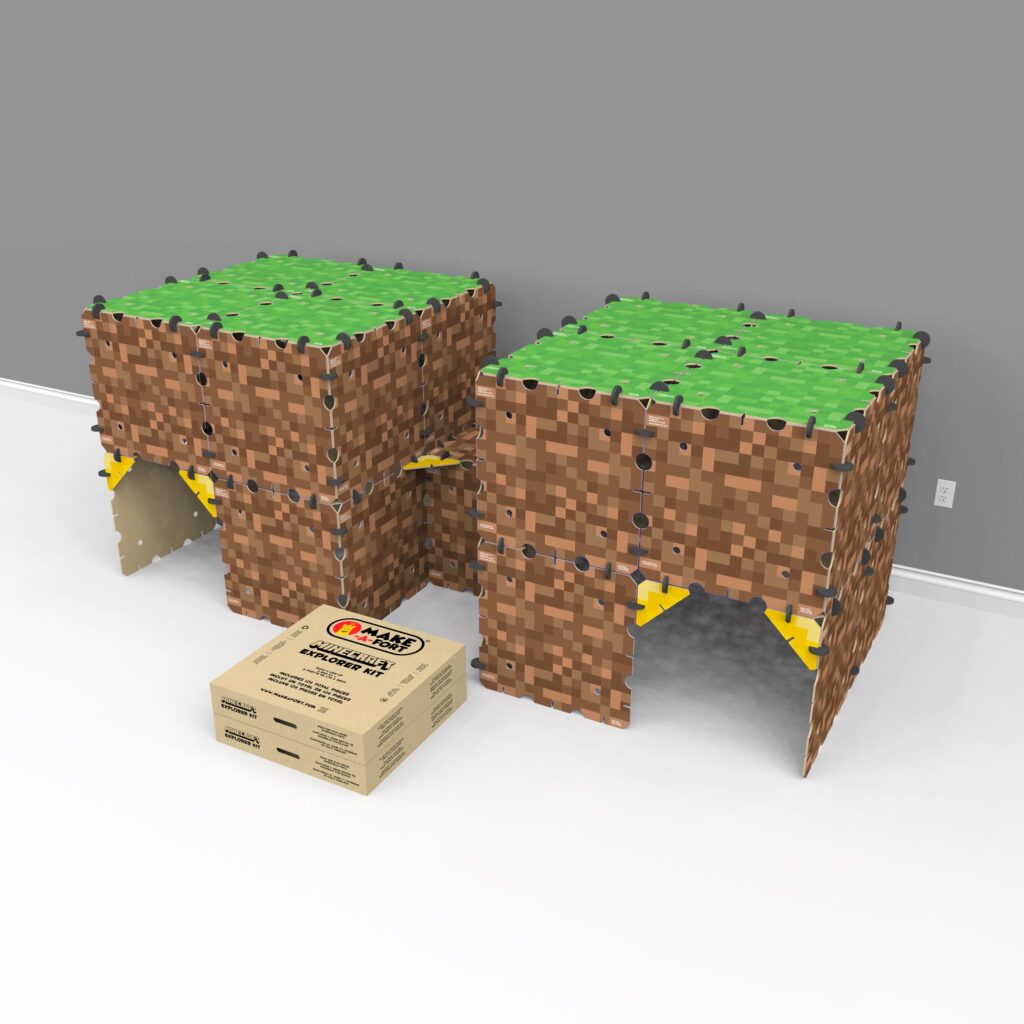 Minecraft Maison de la première nuit X2