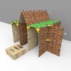 Minecraft Dorfbewohner Haus X2